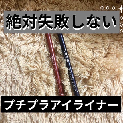 クリーミータッチライナー/キャンメイク/ジェルアイライナーを使ったクチコミ(1枚目)