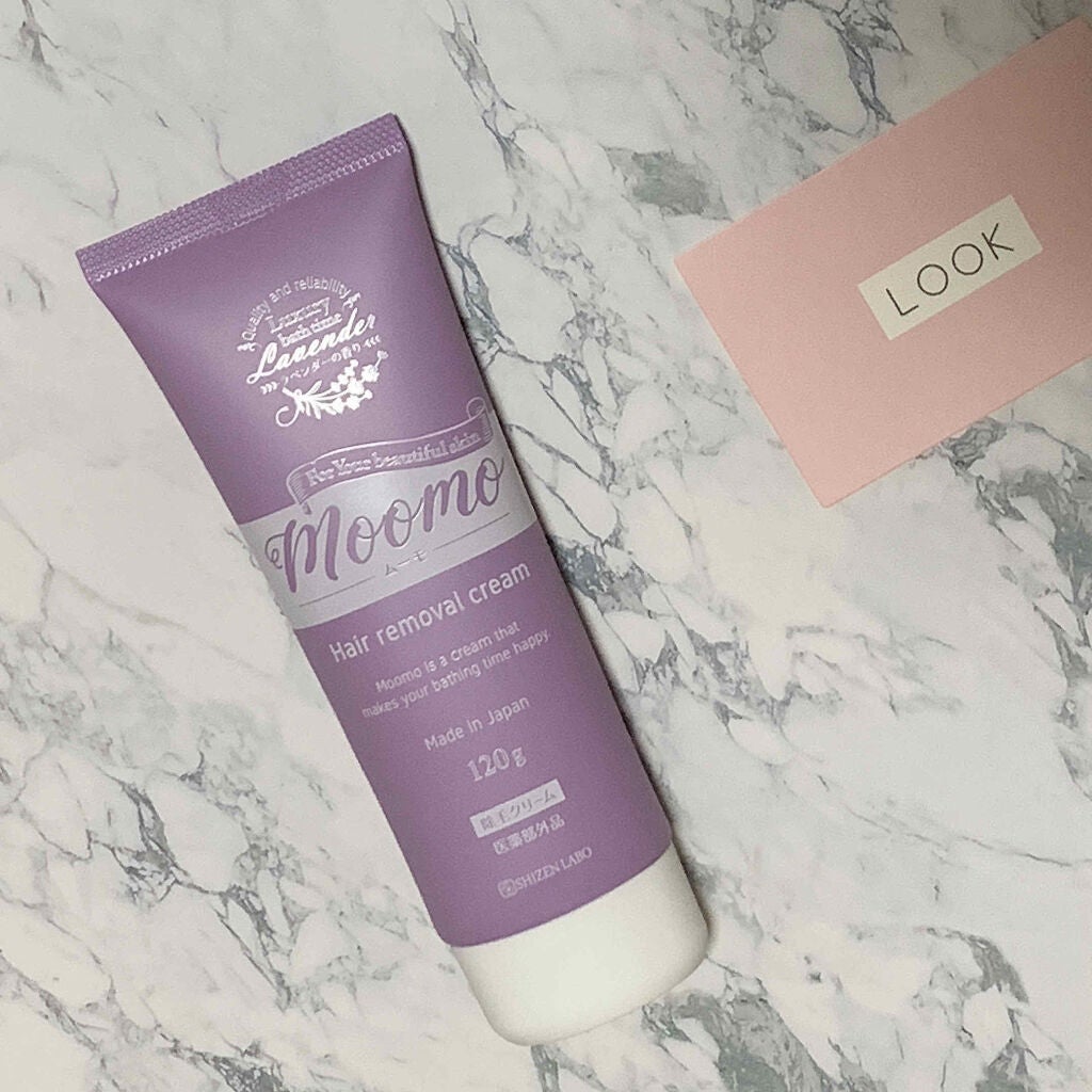 脱毛クリーム MOOMO/自然化粧品研究所/除毛クリームを使ったクチコミ(1枚目)