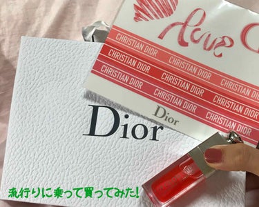 ディオール アディクト リップ グロウ オイル 015 チェリー/Dior/リップグロスを使ったクチコミ（1枚目）