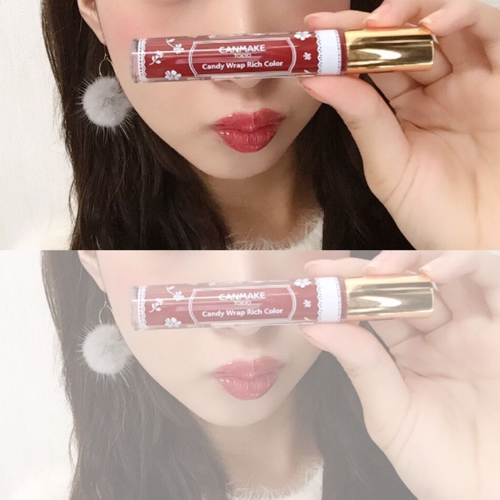 キャンディラップリッチカラー/キャンメイク/リップグロスを使ったクチコミ（3枚目）