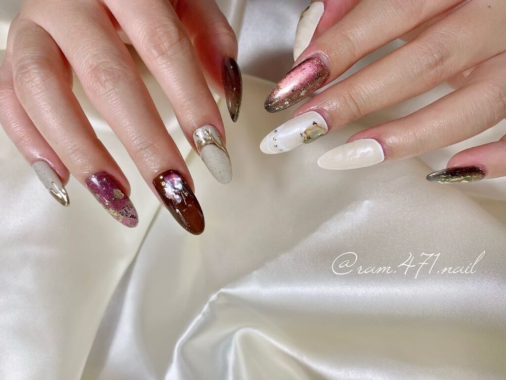 きまぐれキャット キャッツアイ/きまぐれキャット/ジェルネイルを使ったクチコミ(1枚目)