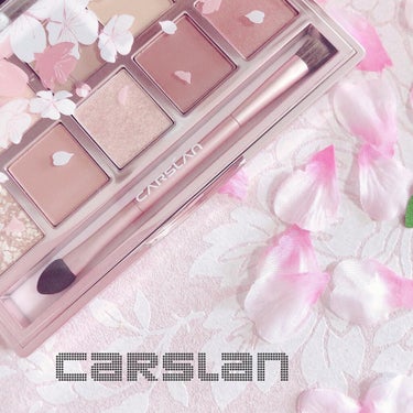 CARSLAN アイシャドウパレット 桜シリーズのクチコミ「カーズランのアイシャドウ🌸
使ったのはcherryblossom limited editio.....」（1枚目）