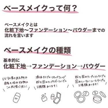 CEZANNE 皮脂テカリ防止下地のクチコミ「⁡
 \初心者さん向け/
【基本のベースメイクのやり方まとめ】
 
今回は基本的なベースメイク.....」（2枚目）
