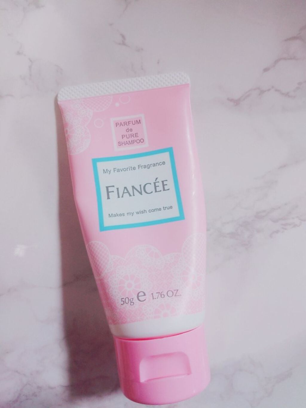 ハンドクリーム ピュアシャンプーの香り/フィアンセ/ハンドクリームを使ったクチコミ(1枚目)
