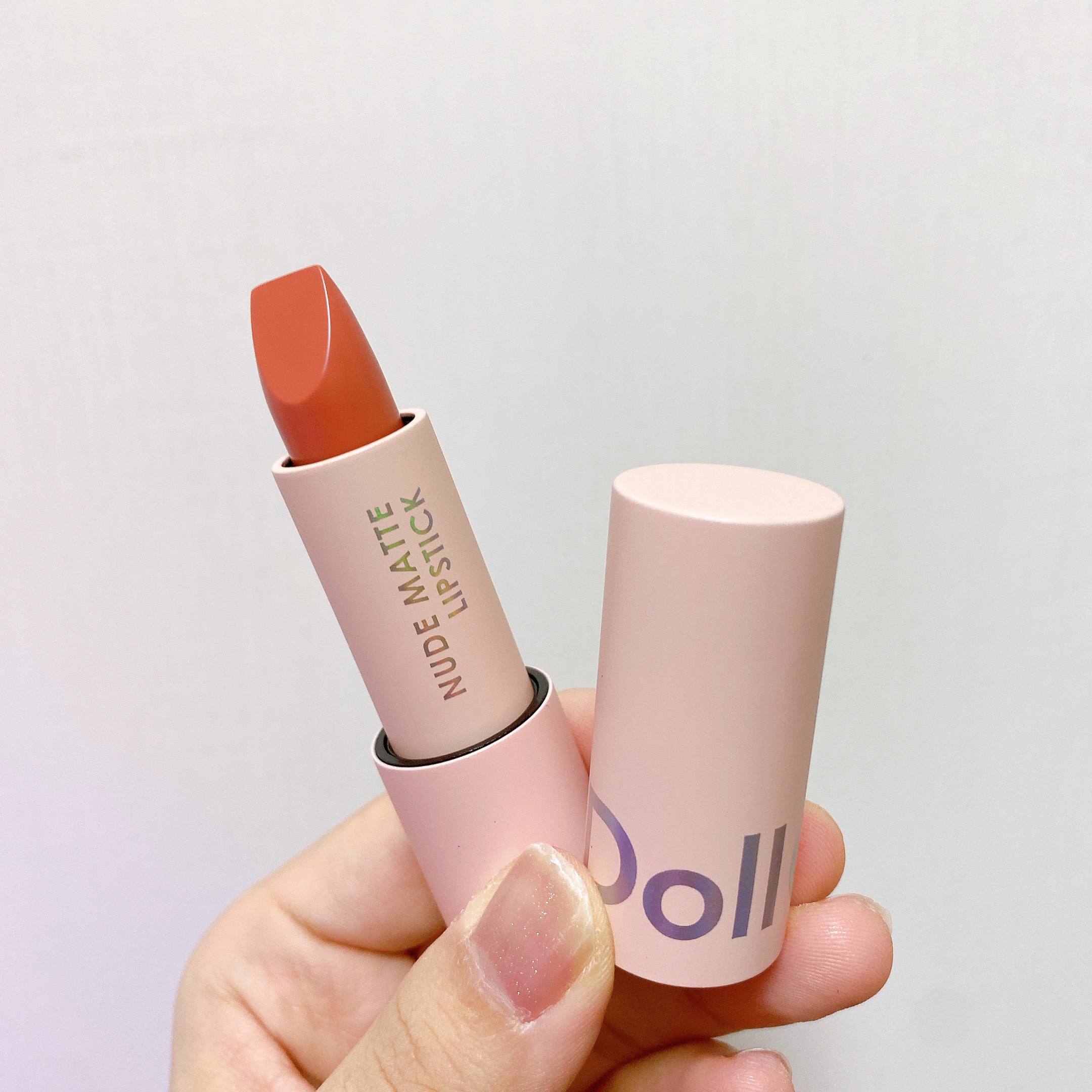 ヌードマットリップスティック 08 Being Brick/CathyDoll/口紅を使ったクチコミ（1枚目）