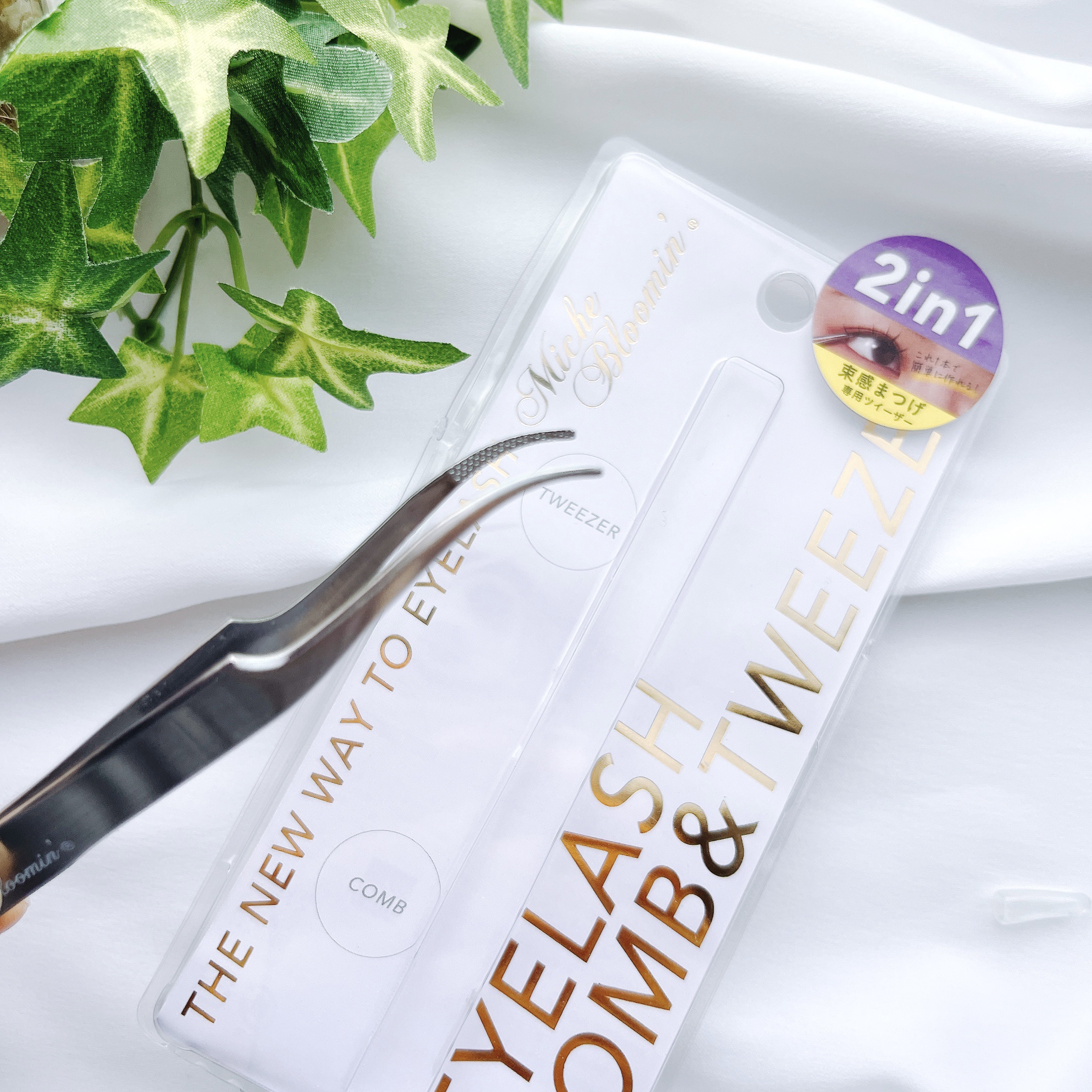 コーム&ツイーザー/ミッシュブルーミン/毛抜きを使ったクチコミ（3枚目）