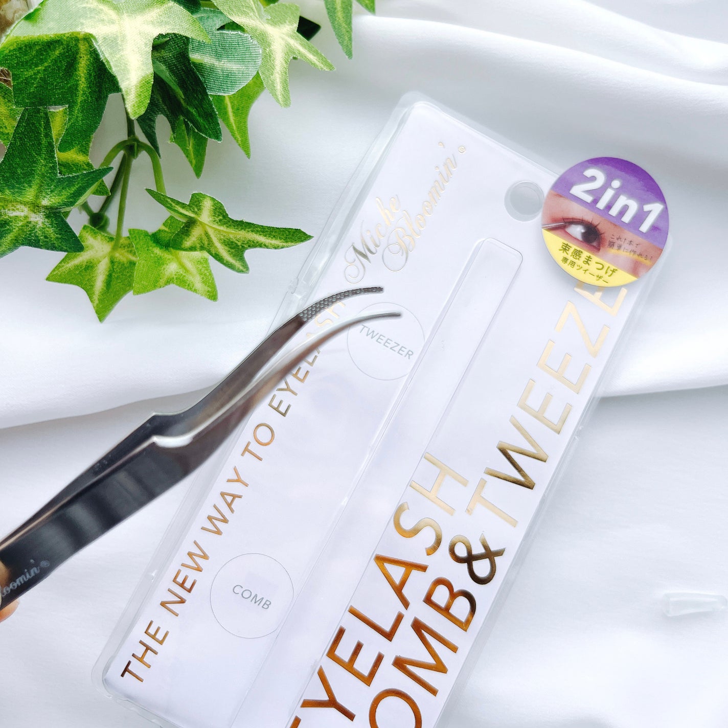 コーム&ツイーザー/ミッシュブルーミン/毛抜きを使ったクチコミ(3枚目)