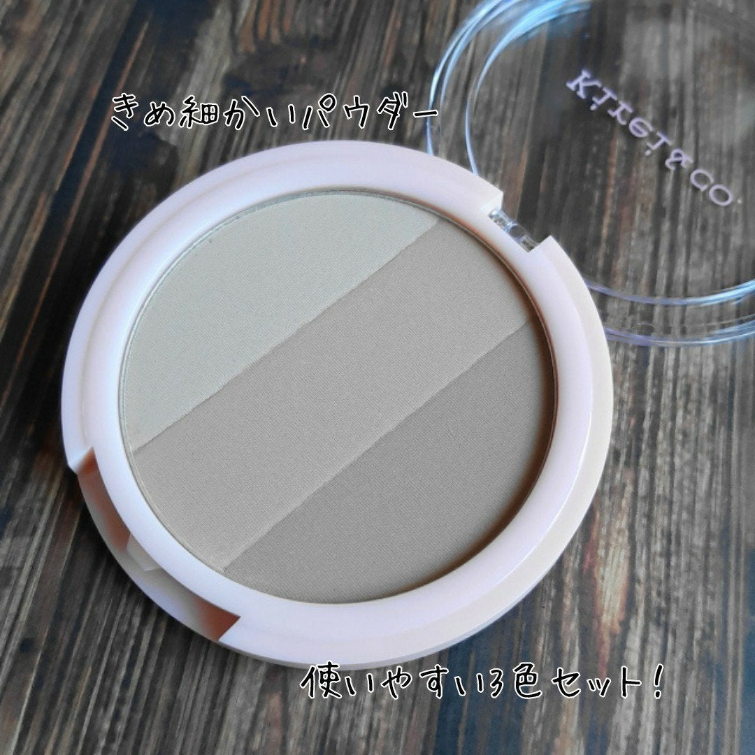 3カラーシェーディングパレット/Kirei&co./シェーディングを使ったクチコミ(2枚目)