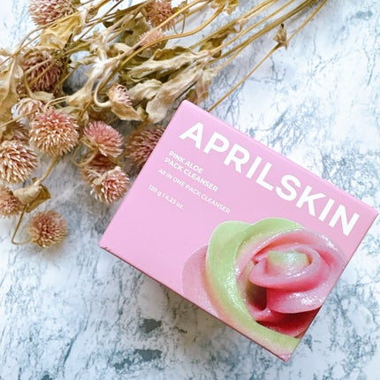 ピンクアロエメレンゲクレンザー/APRILSKIN/その他洗顔料を使ったクチコミ(8枚目)