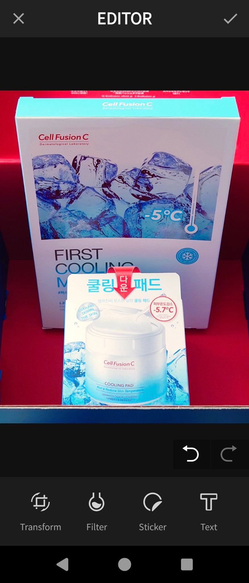 ポストアルファクーリングパッド/Cell Fusion C(セルフュージョンシー)/トナーパッドを使ったクチコミ(7枚目)