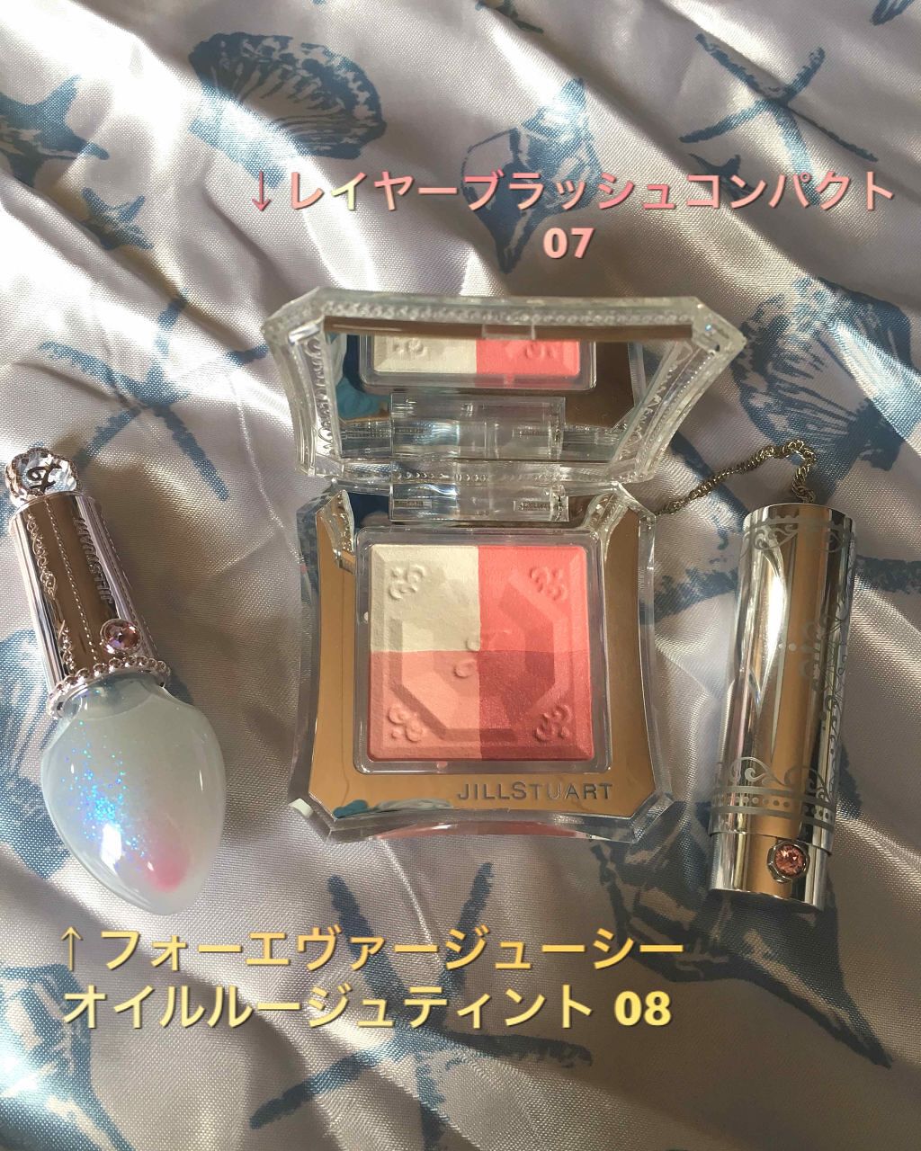 レイヤーブラッシュ コンパクト/JILL STUART/パウダーチークを使ったクチコミ（1枚目）