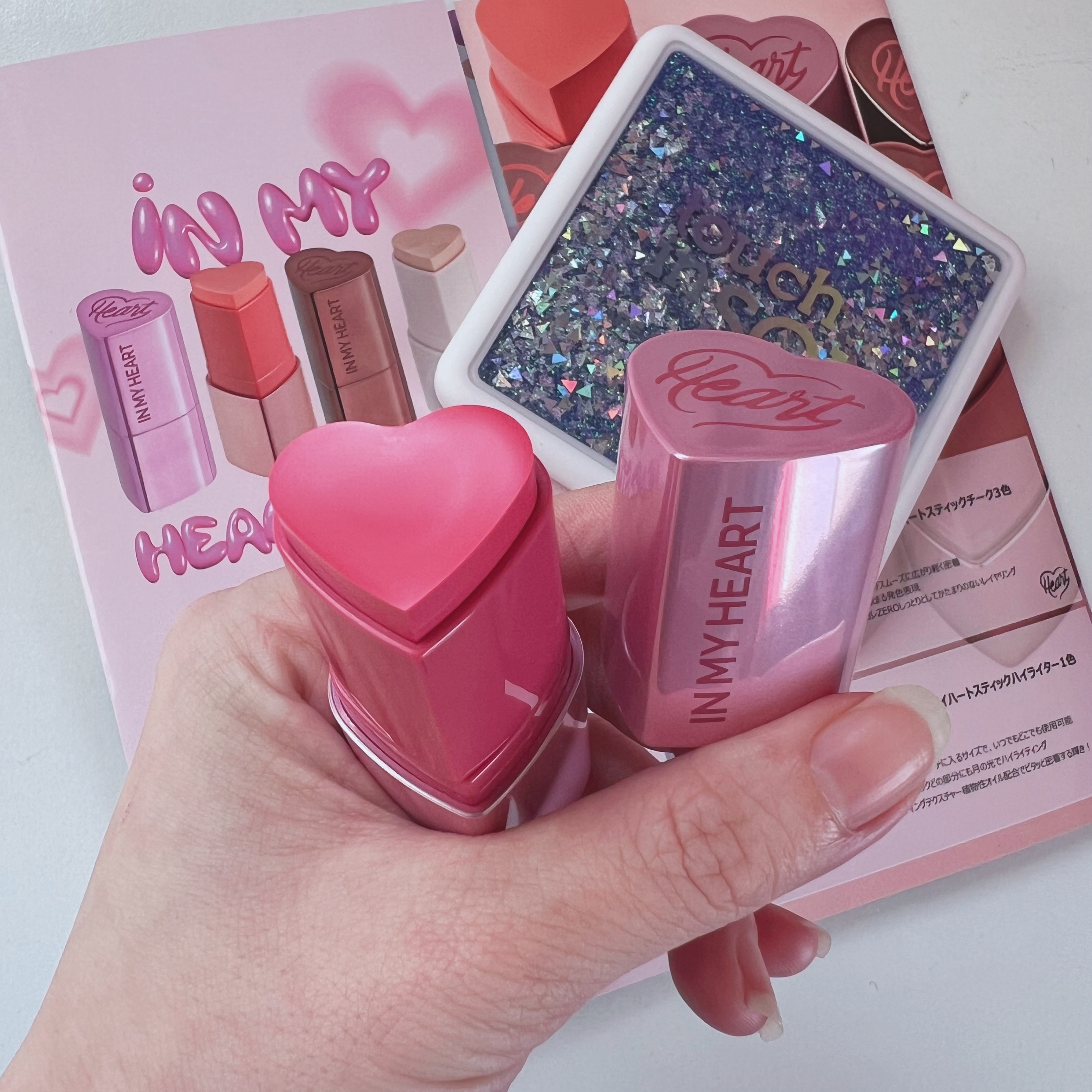 タッチインソール チークブラッシャー/touch in SOL /ジェル・クリームチークを使ったクチコミ（1枚目）