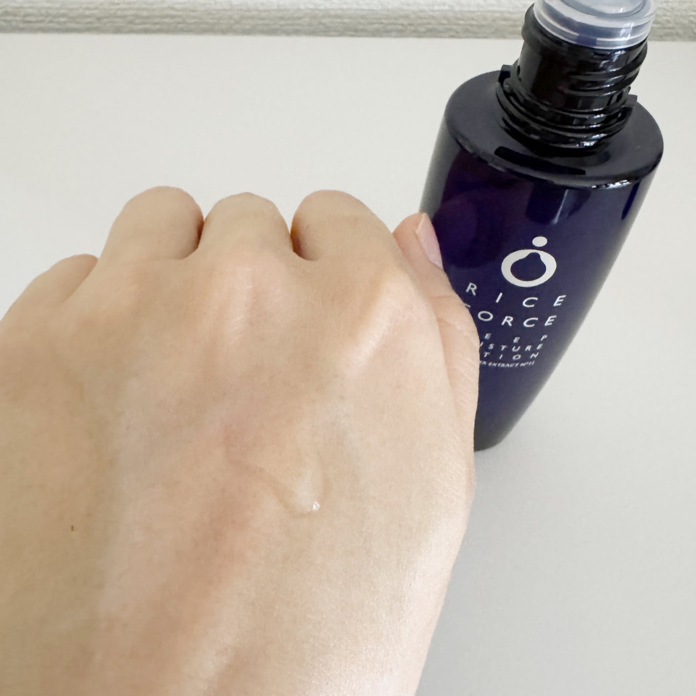 ディープモイスチュアローション/ライスフォース/化粧水を使ったクチコミ(4枚目)