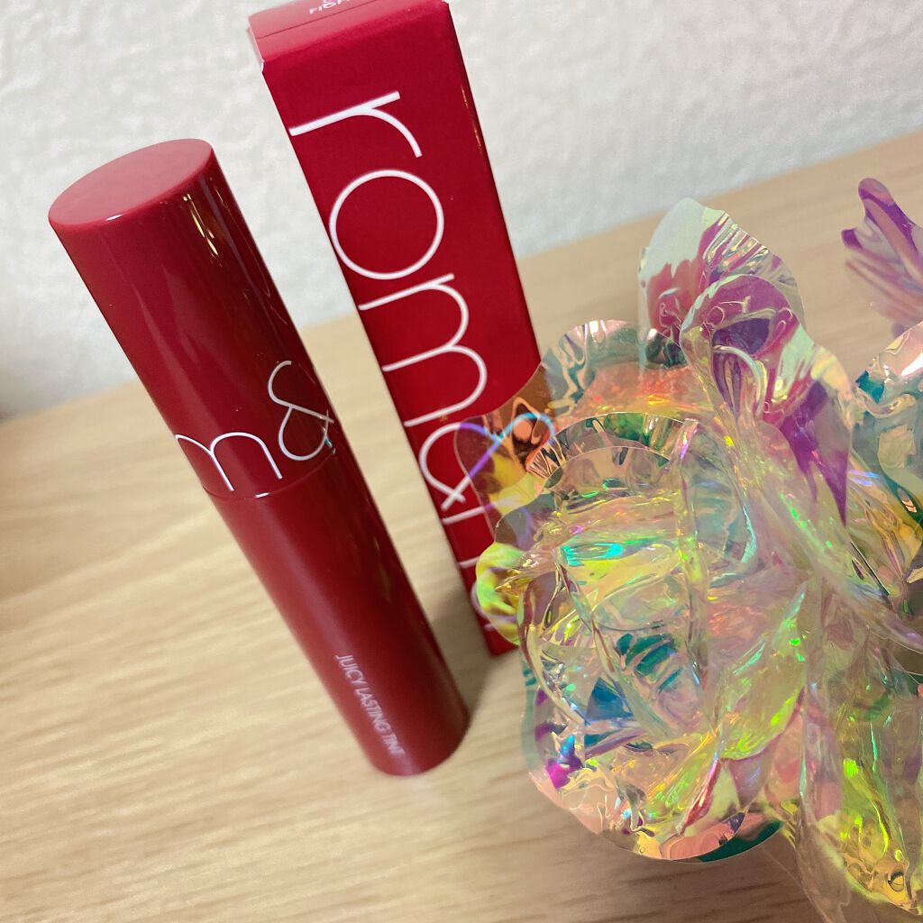 グラスティングウォーターティント/rom&nd/リップティントを使ったクチコミ（1枚目）