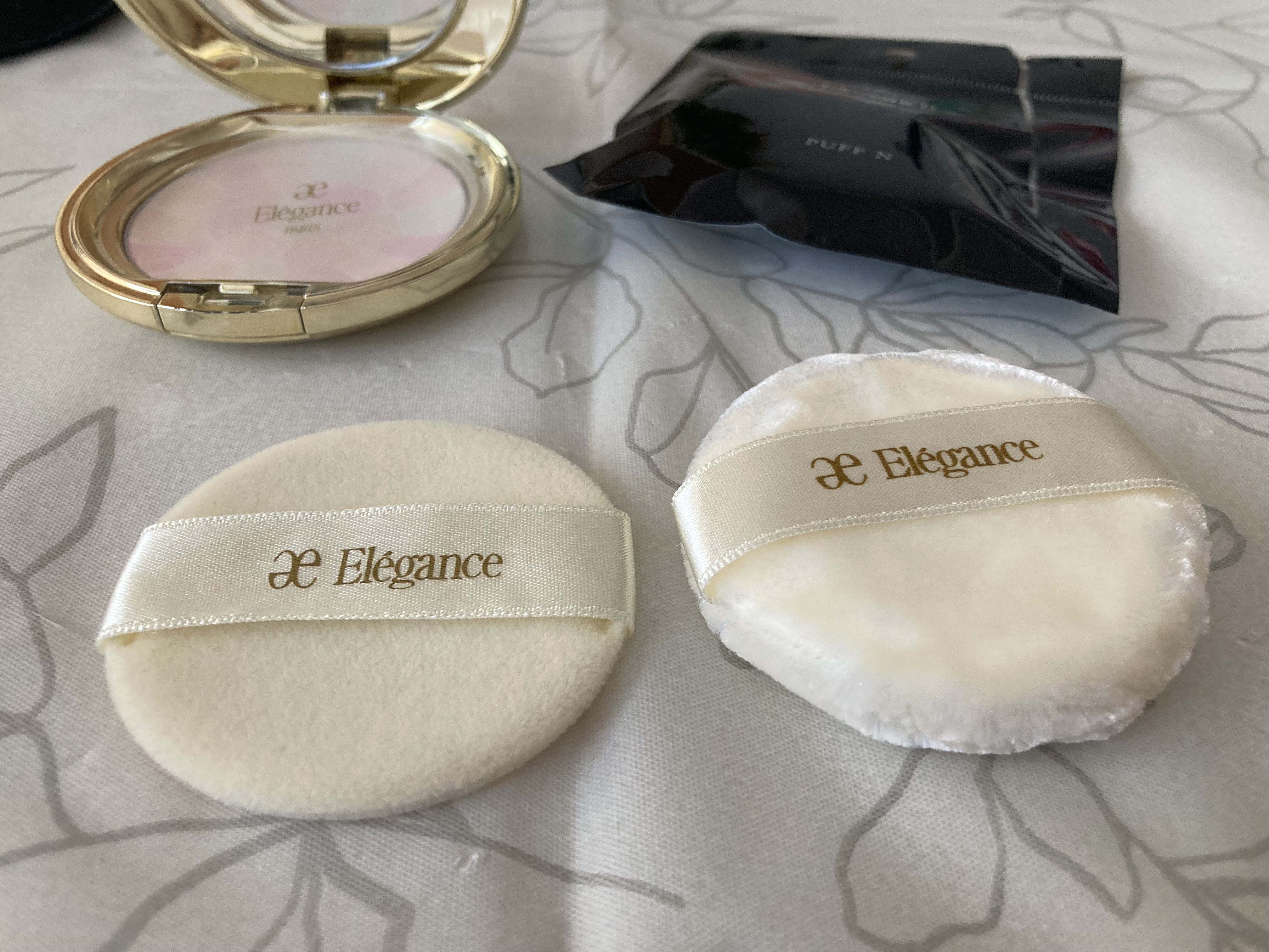パフN （パウダー用）/Elégance/パフ・スポンジを使ったクチコミ（2枚目）