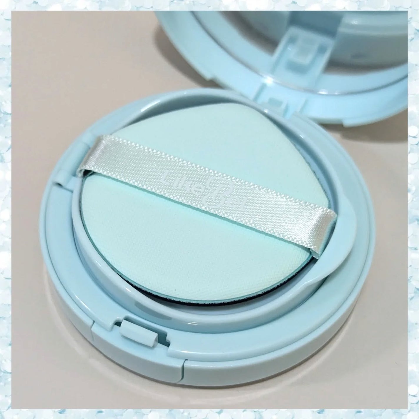 Glow me mesh cushion /Likebel/クッションファンデーションを使ったクチコミ(3枚目)