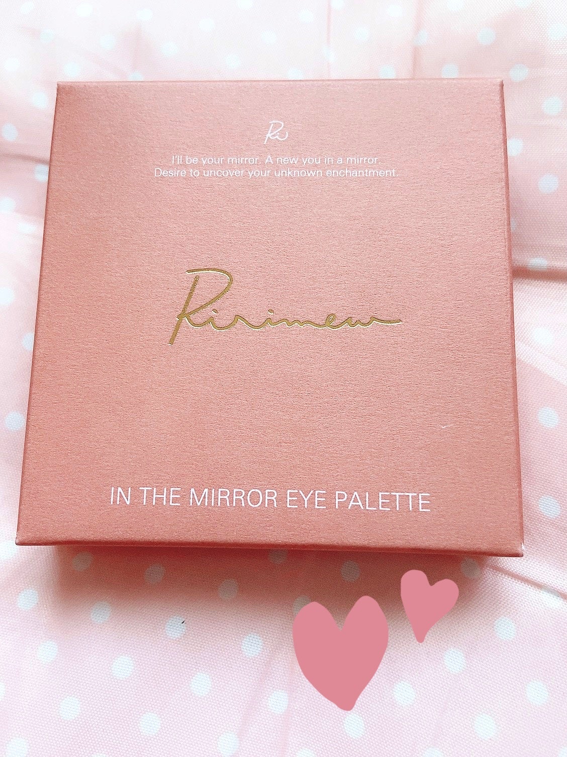 インザミラーアイパレット/Ririmew/アイシャドウパレットを使ったクチコミ(1枚目)