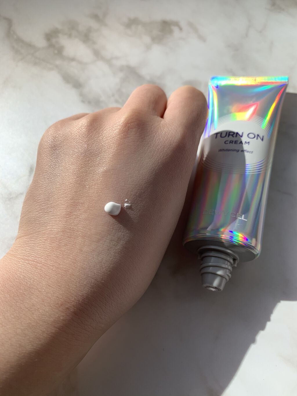 デュイセル ターンオンクリーム/DEWYCEL/フェイスクリームを使ったクチコミ（2枚目）