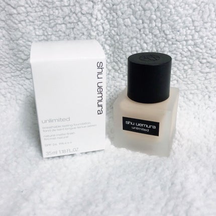 (旧)アンリミテッド ラスティング フルイド/shu uemura/リキッドファンデーションを使ったクチコミ(2枚目)
