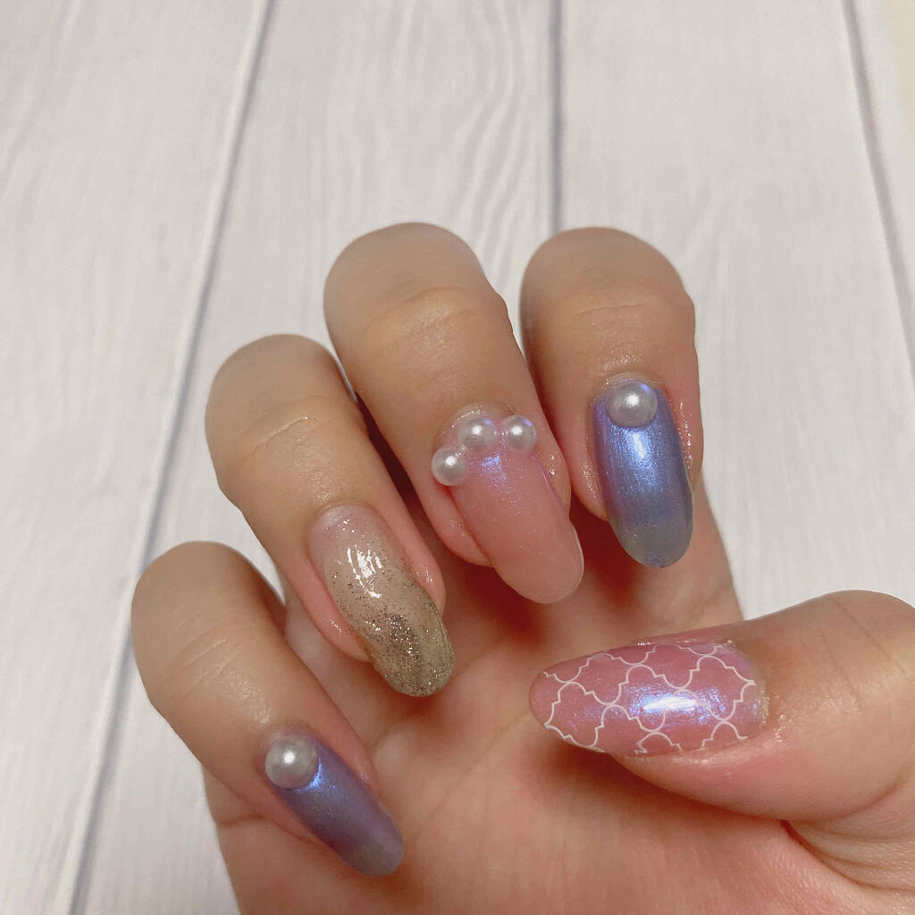 カラフルネイルズ/キャンメイク/マニキュアを使ったクチコミ（2枚目）