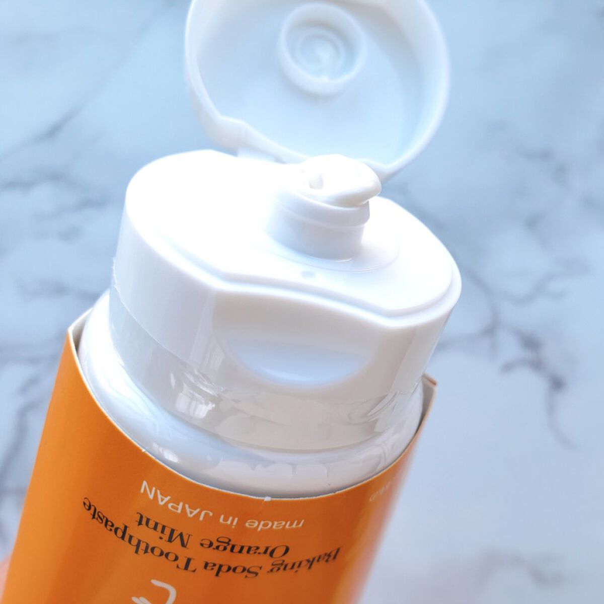 重曹つるつるハミガキ 通常の香り/歯磨撫子/歯磨き粉を使ったクチコミ（2枚目）