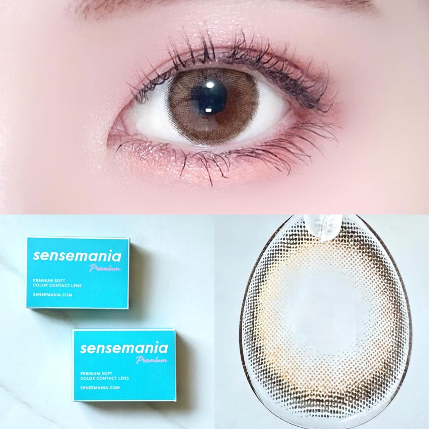 Rolling/蜜のレンズ/カラーコンタクトレンズを使ったクチコミ（1枚目）