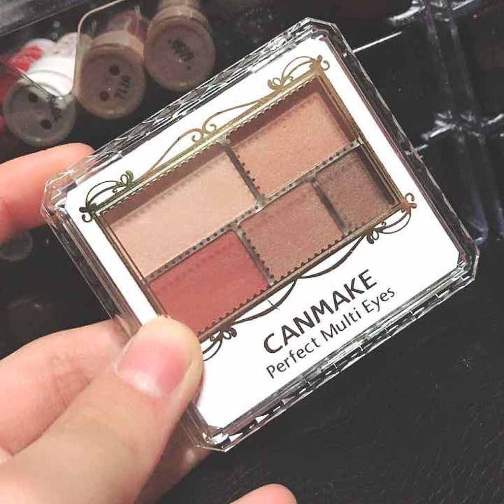 パーフェクトマルチアイズ/キャンメイク/アイシャドウパレットを使ったクチコミ(1枚目)