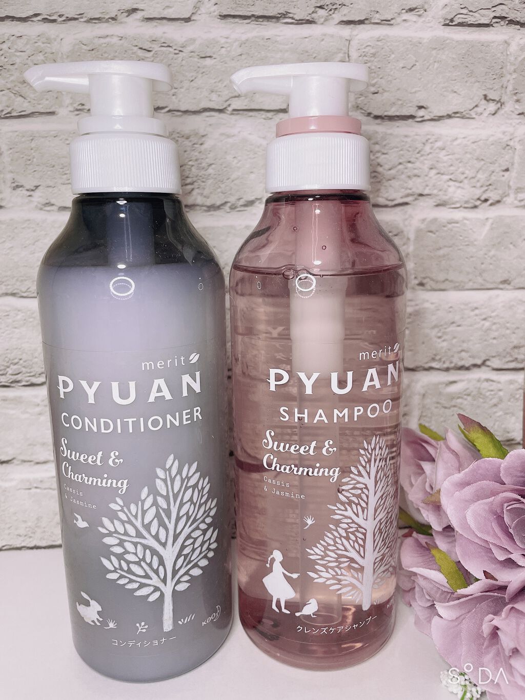 PYUAN スウィート&チャーミング シャンプー／コンディショナー/ピュアン/シャンプー・コンディショナーを使ったクチコミ（1枚目）