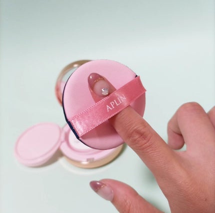 ピンクティーツリーカバーアップグロウクッション/APLIN/クッションファンデーションを使ったクチコミ(7枚目)