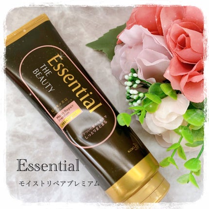 THE BEAUTY 髪のキメ美容プレミアムトリートメント<モイストリペアプレミアム>/エッセンシャル/洗い流すヘアトリートメントを使ったクチコミ(1枚目)