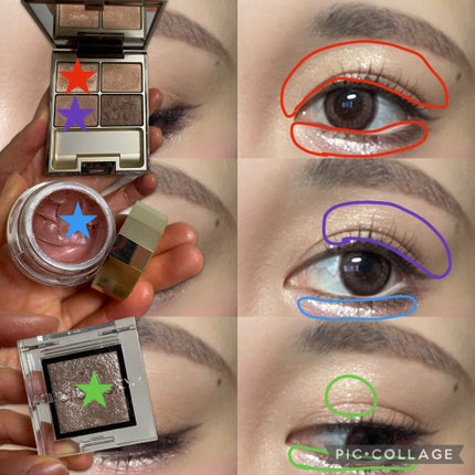 スキンモデリングアイズ/LUNASOL/アイシャドウパレットを使ったクチコミ(3枚目)