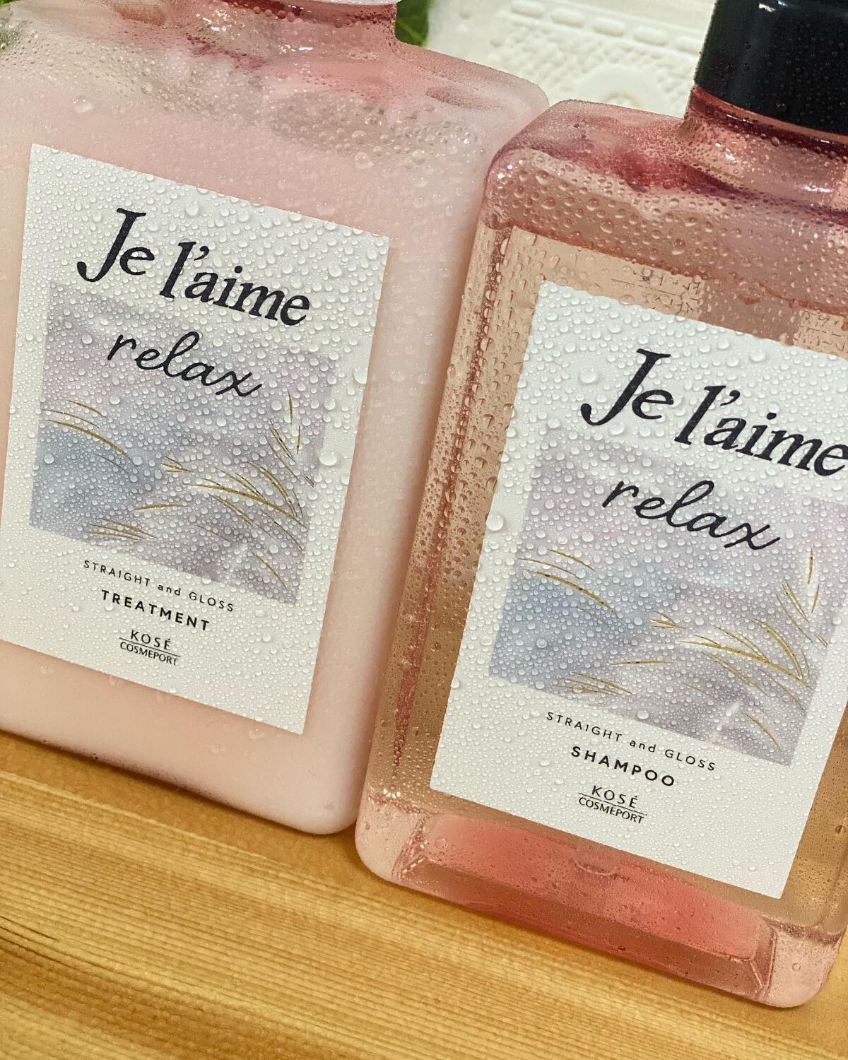 リラックス ミッドナイトリペア シャンプー/ヘアトリートメント (ストレート&グロス)/Je l'aime/市販シャンプーを使ったクチコミ(1枚目)