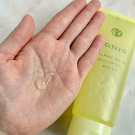 サニーサワー クレンジング ジュレ/IGNIS/クレンジングジェルを使ったクチコミ(2枚目)