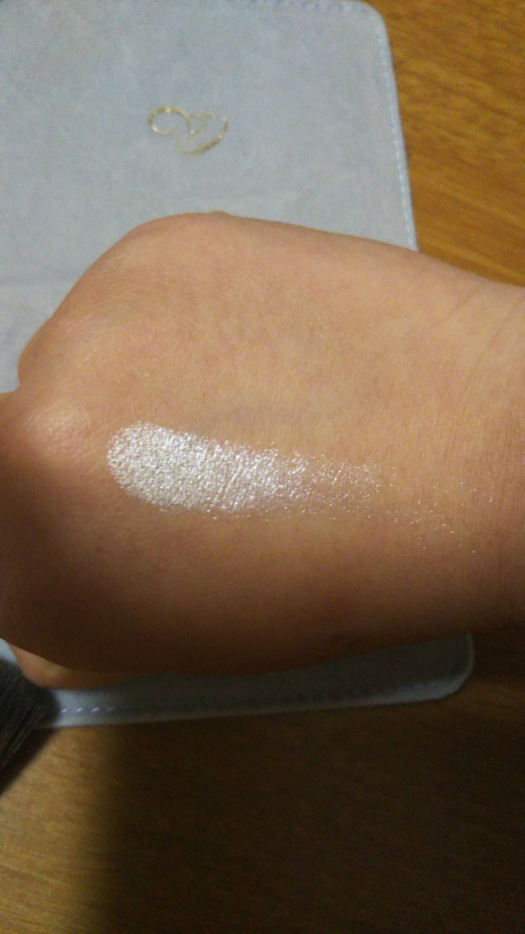 パールグロウハイライト/CEZANNE/パウダーハイライトを使ったクチコミ(3枚目)