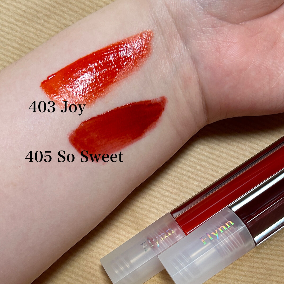 ステイインウォーターティント/Flynn/リップティントを使ったクチコミ（2枚目）