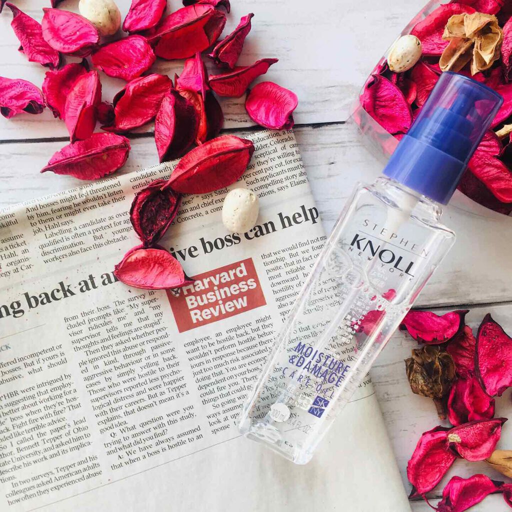 モイスチュア ダメージケア オイル/スティーブンノル ニューヨーク/ヘアオイルを使ったクチコミ(1枚目)