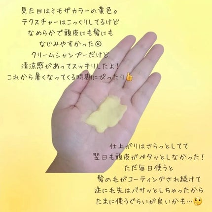 クレイクリームシャンプー(モイスト)/cocone/市販シャンプーを使ったクチコミ(3枚目)