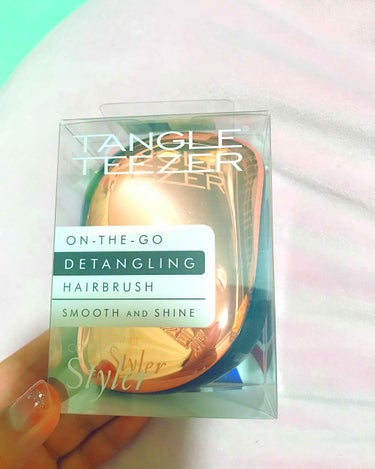 コンパクトスタイラー/TANGLE TEEZER/ヘアブラシを使ったクチコミ（1枚目）