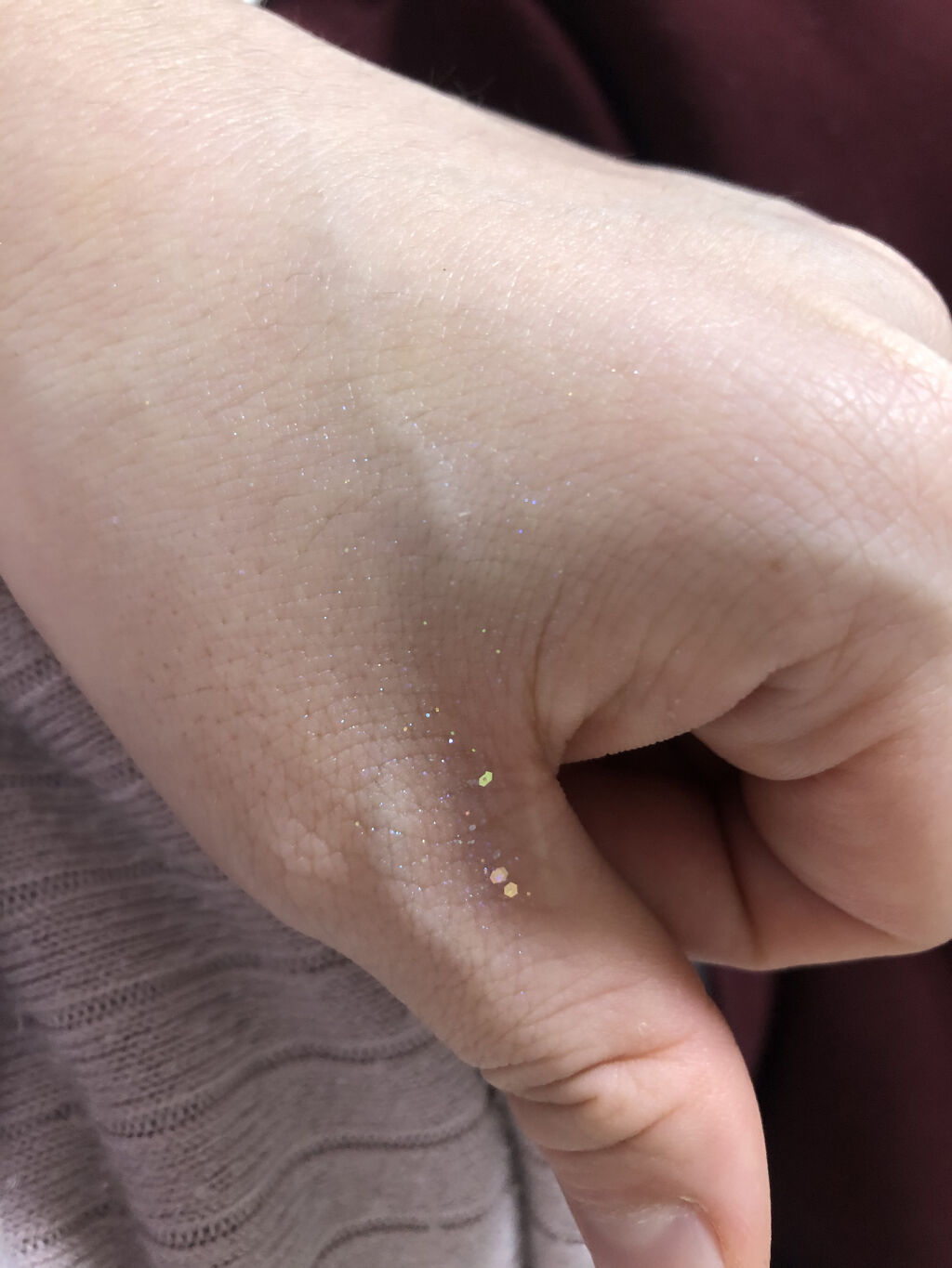 リキッド グリッター シャドウ/rom&nd/グリッターを使ったクチコミ（2枚目）