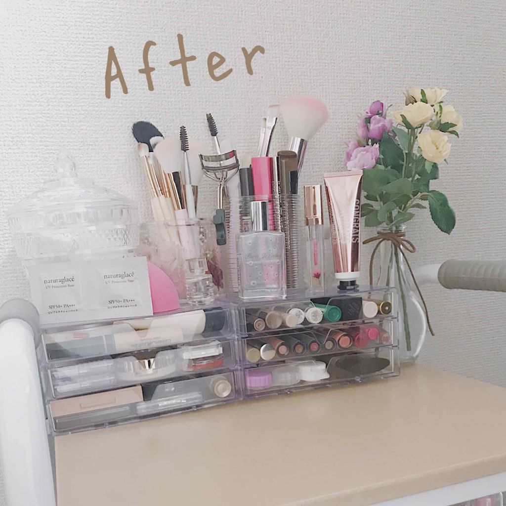 うみ☪︎*。꙳ on LIPS 「寝れなくて暇を持て余してたからコスメ達整理した✨はい、Befo..」(2枚目)