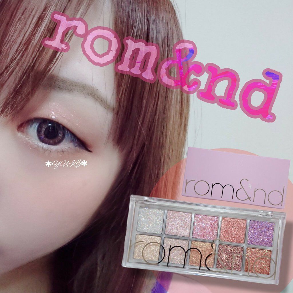 ベターザンパレット/rom&nd/アイシャドウパレットを使ったクチコミ(1枚目)