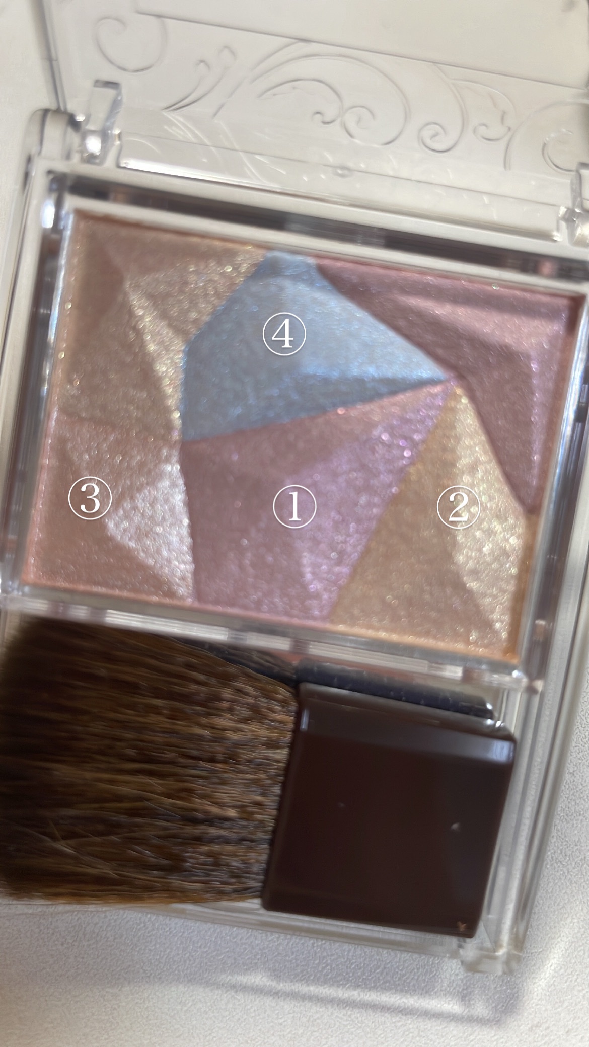 パールグロウハイライト/CEZANNE/パウダーハイライトを使ったクチコミ（3枚目）