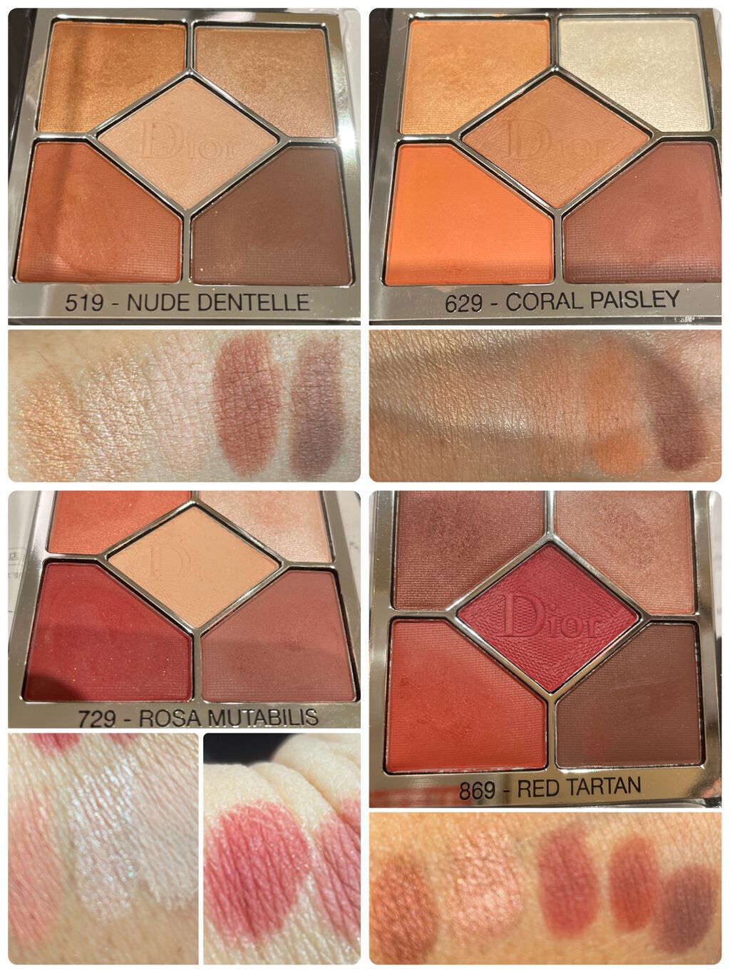【旧】サンク クルール クチュール/Dior/アイシャドウパレットを使ったクチコミ(6枚目)