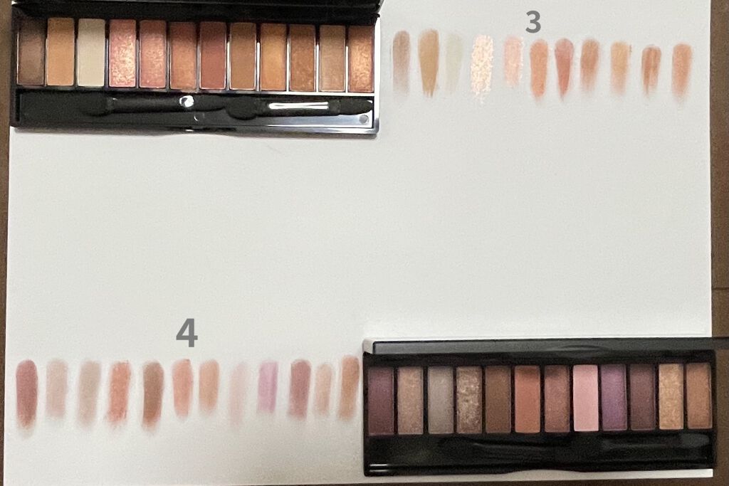 UR GLAM　BLOOMING EYE COLOR PALETTE/U R GLAM/アイシャドウパレットを使ったクチコミ（3枚目）