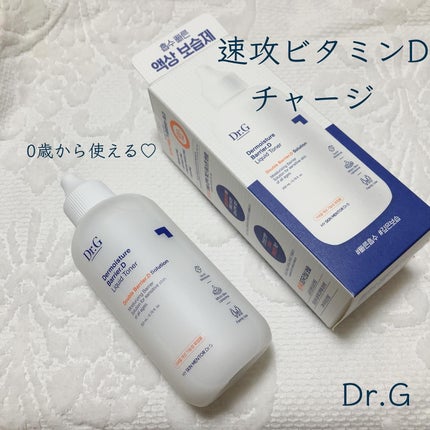 ザモイスチャーバリアDリキッドトナー/Dr.G/化粧水を使ったクチコミ(1枚目)