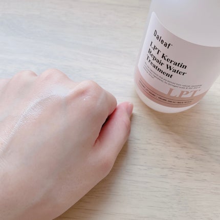 LPTケラチンリペアウォータートリートメント/Daleaf/洗い流すヘアトリートメントを使ったクチコミ(5枚目)