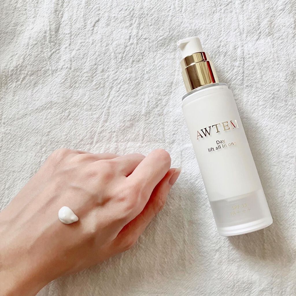 ナイトリフトオールインワン(夜⽤ジェルクリーム)/AWTEM/オールインワン化粧品を使ったクチコミ(2枚目)