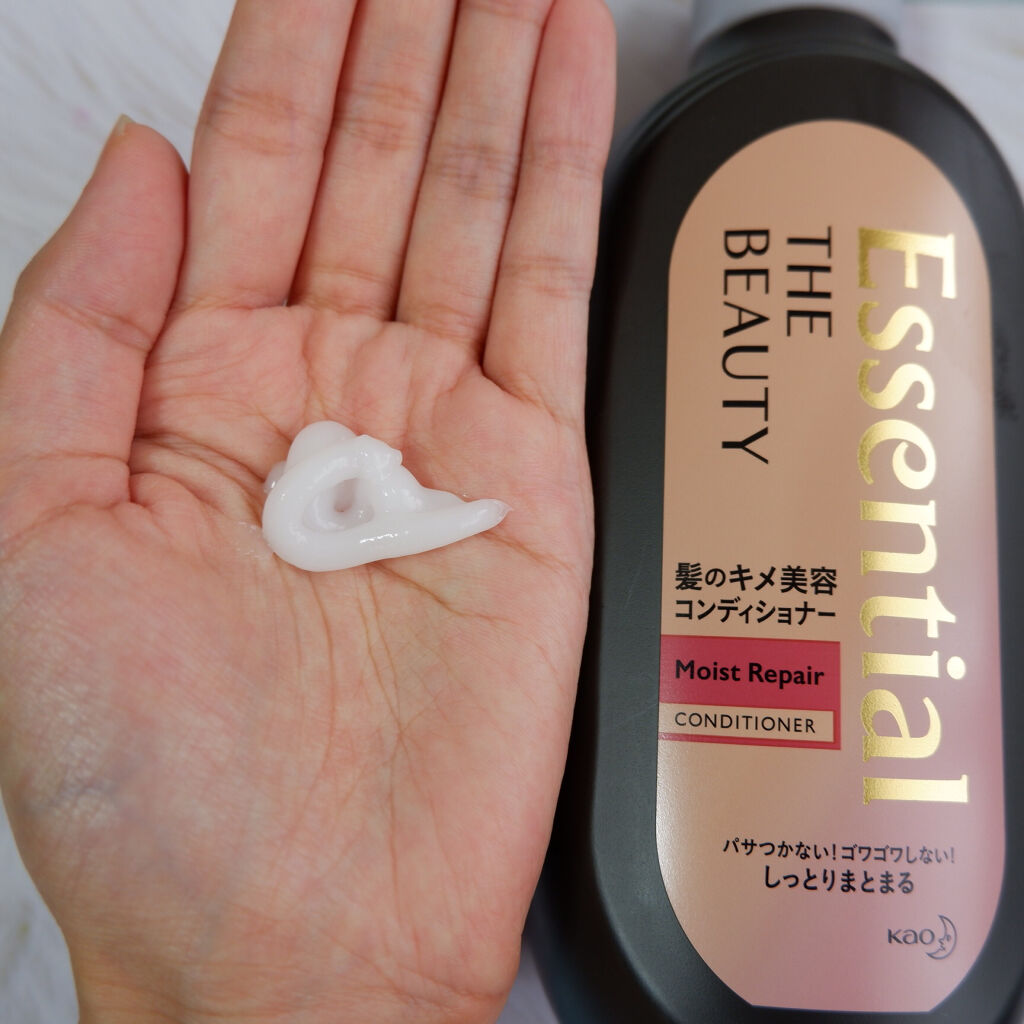 THE BEAUTY 髪のキメ美容シャンプー／コンディショナー＜モイストリペア＞	/エッセンシャル/市販シャンプーを使ったクチコミ（3枚目）