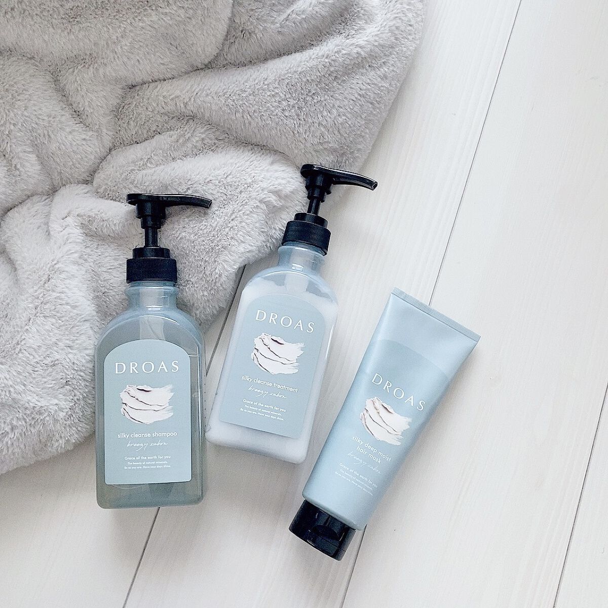 シルキークレンズシャンプー/トリートメント/DROAS/市販シャンプーを使ったクチコミ（1枚目）