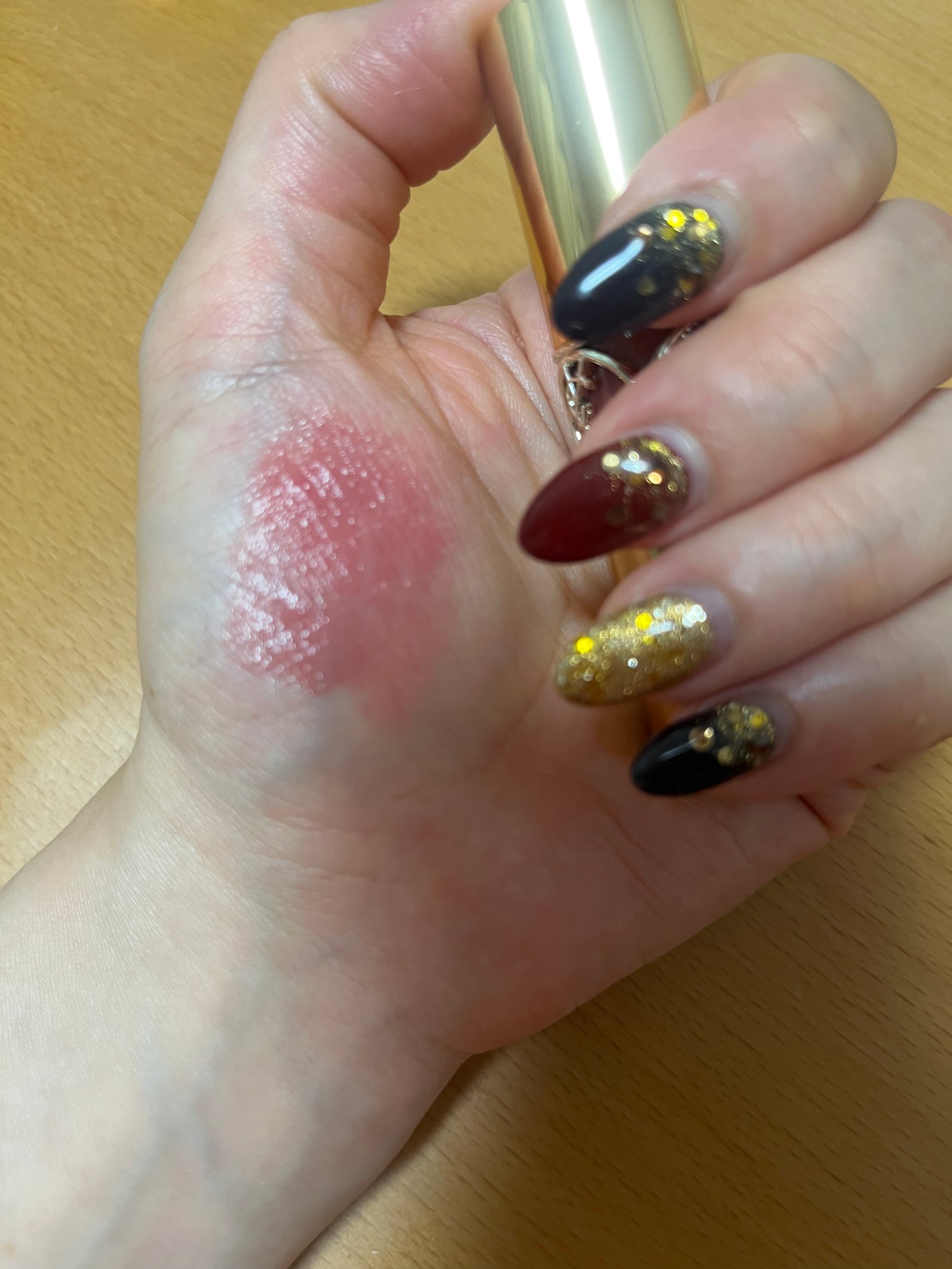 ルージュ ヴォリュプテ シャイン/YVES SAINT LAURENT BEAUTE/口紅を使ったクチコミ(3枚目)